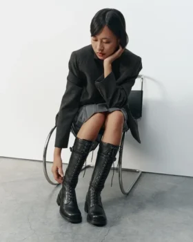 Wysokie botki Karlie